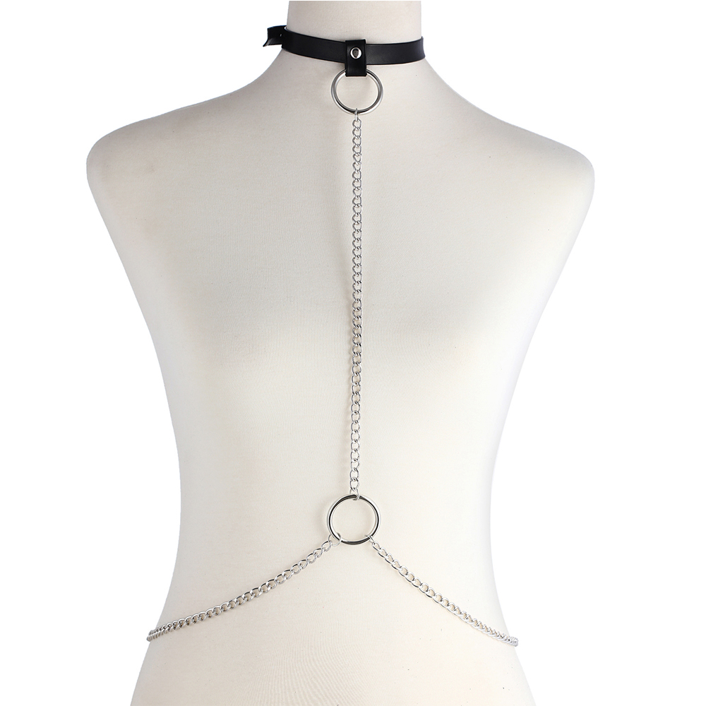 Women'S Fashion Jewellery - Chaîne de corps sexy, harnais gothique,