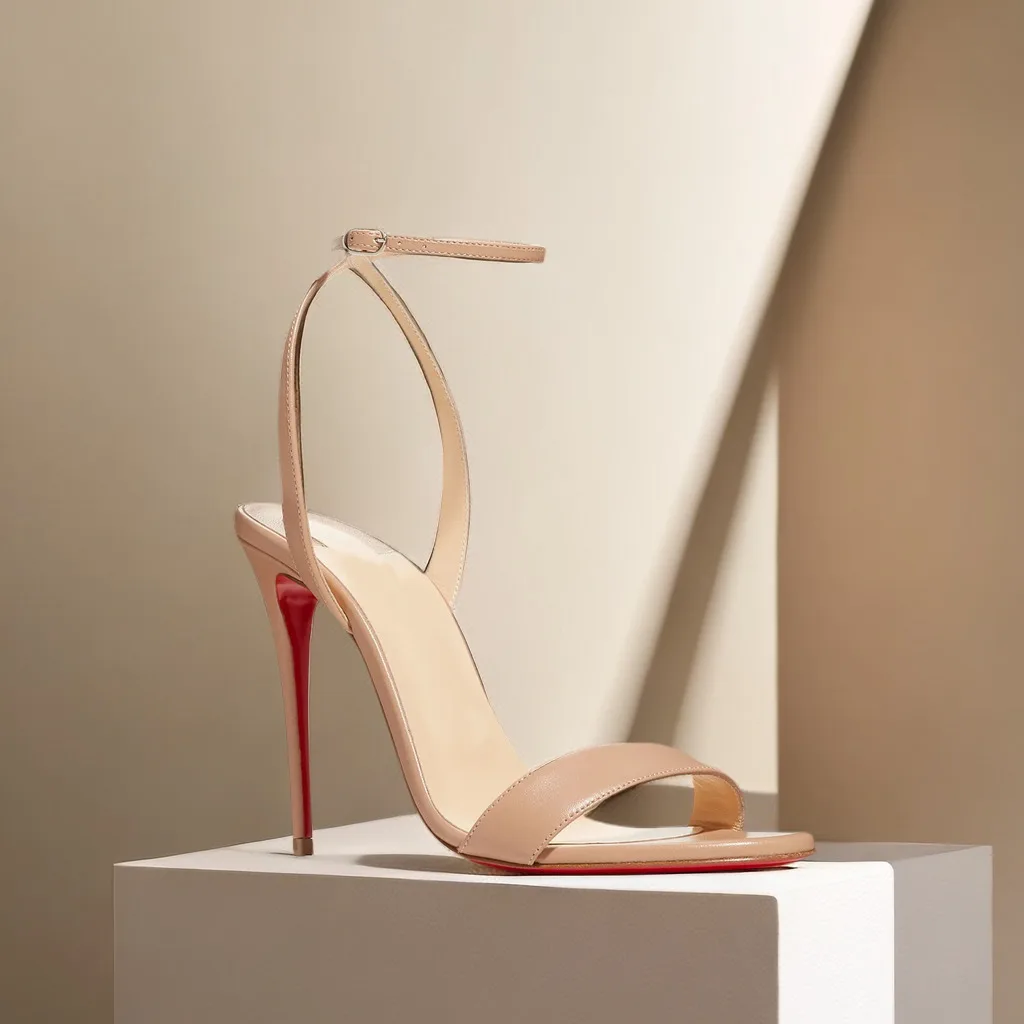 Women Fashion Nova - Nouvelles sandales à talons fins couleur