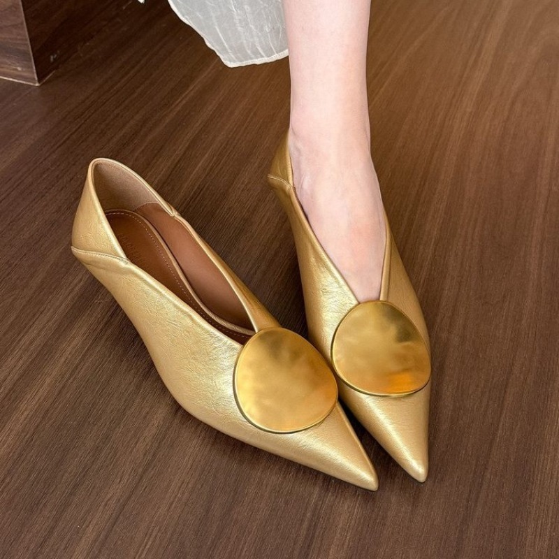 Women'S Fashion Summer 2025 - 2025 printemps été bout pointu chaussures
