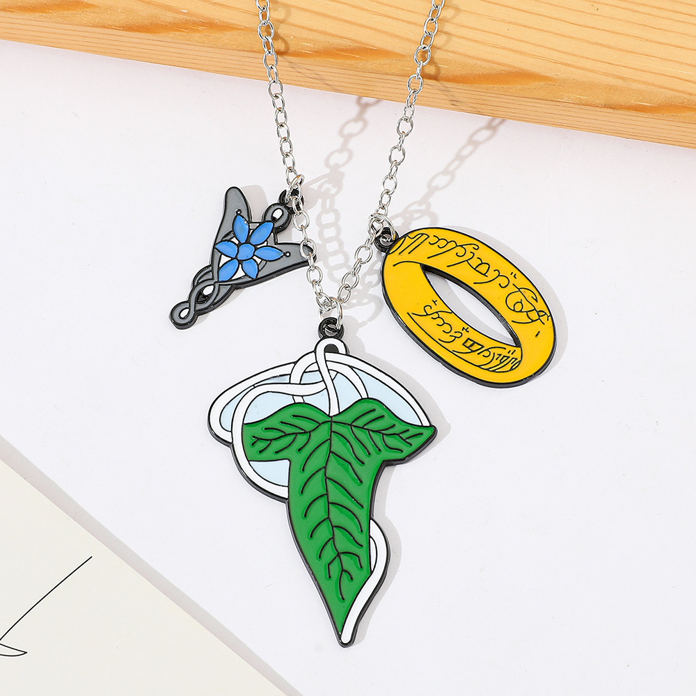 Women Fashion Hub - Collier d'elfes du Seigneur des Anneaux,