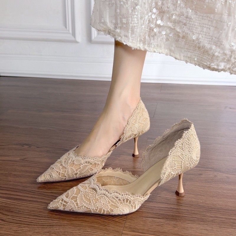 Floral Summer Dress - Sandales de luxe à talons fins