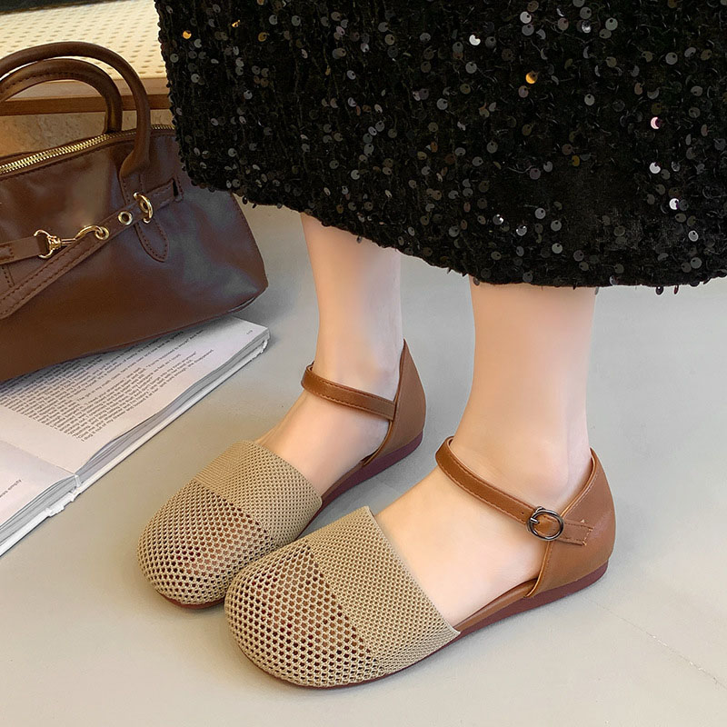 Women'S Fashion Summer 2025 - Nouvelles sandales en maille printemps-été 2025