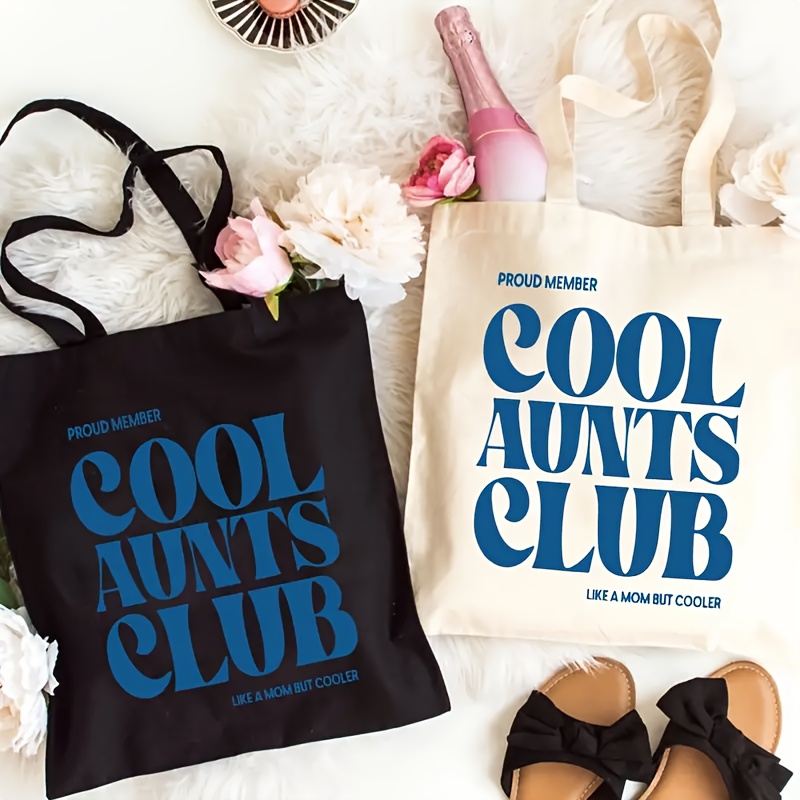 Canvas Tote Bag - Sac fourre-tout Cool Aunts Club pour