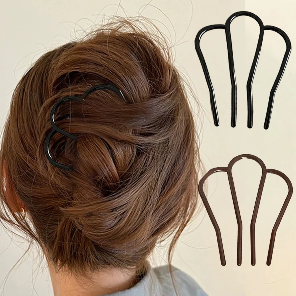 Women Fashion Hub - Épingles à cheveux élégantes en acrylique