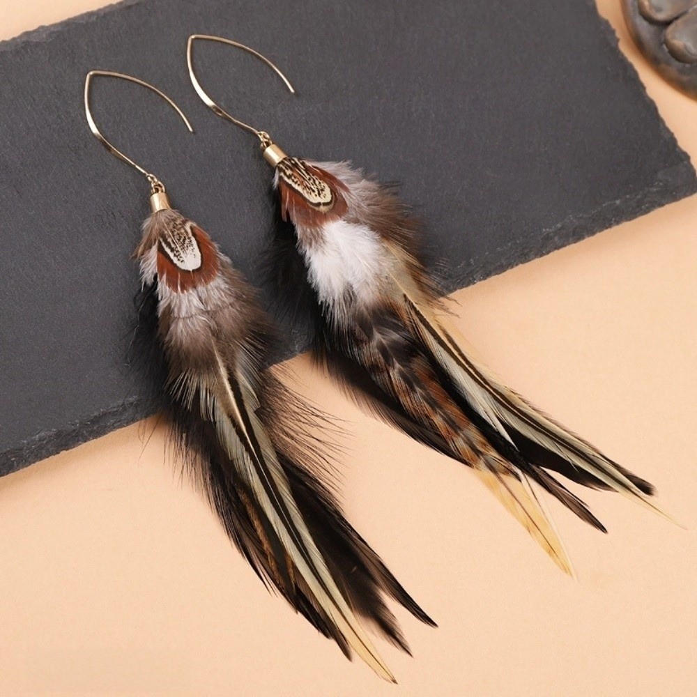 Boucles d'oreilles longues boh - Women Fashion Photoshoot avis et prix
