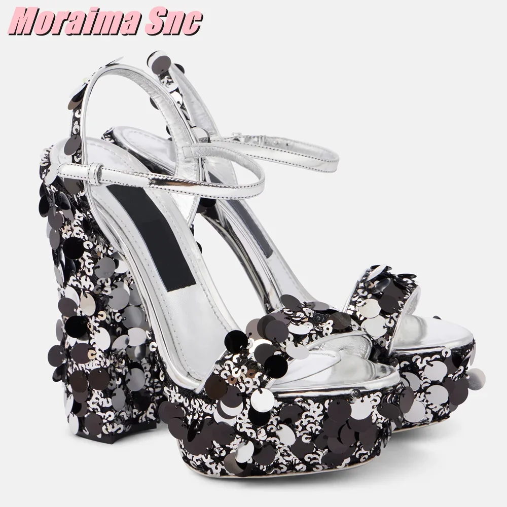 Sandales à plateforme scintill - Women'S Fashion Summer 2025 avis et prix