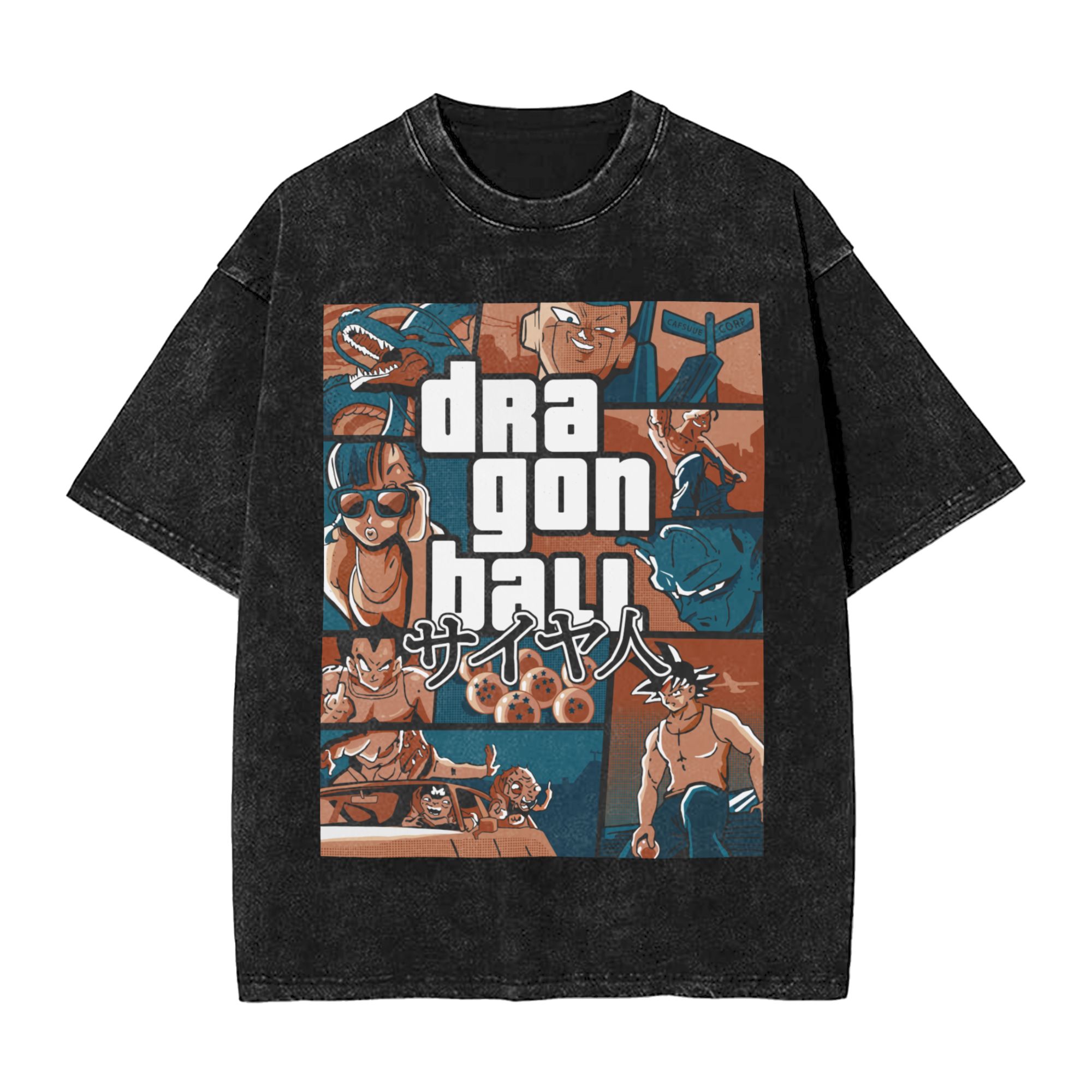 T-shirts lavés Grand Theft Dra - Women Fashion Png avis et prix