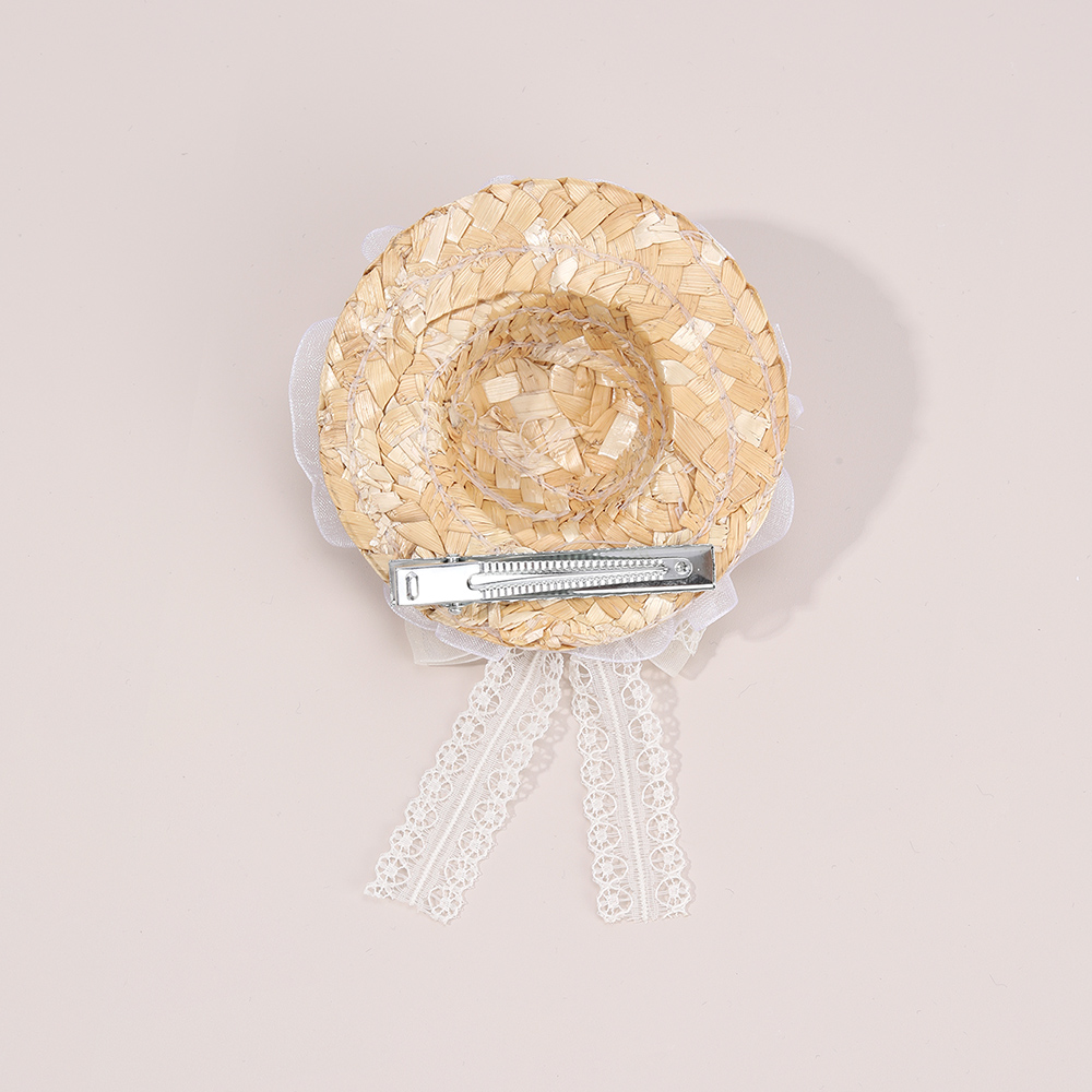 Nouveau Mini chapeau de paille - Straw Hat Summer avis et prix