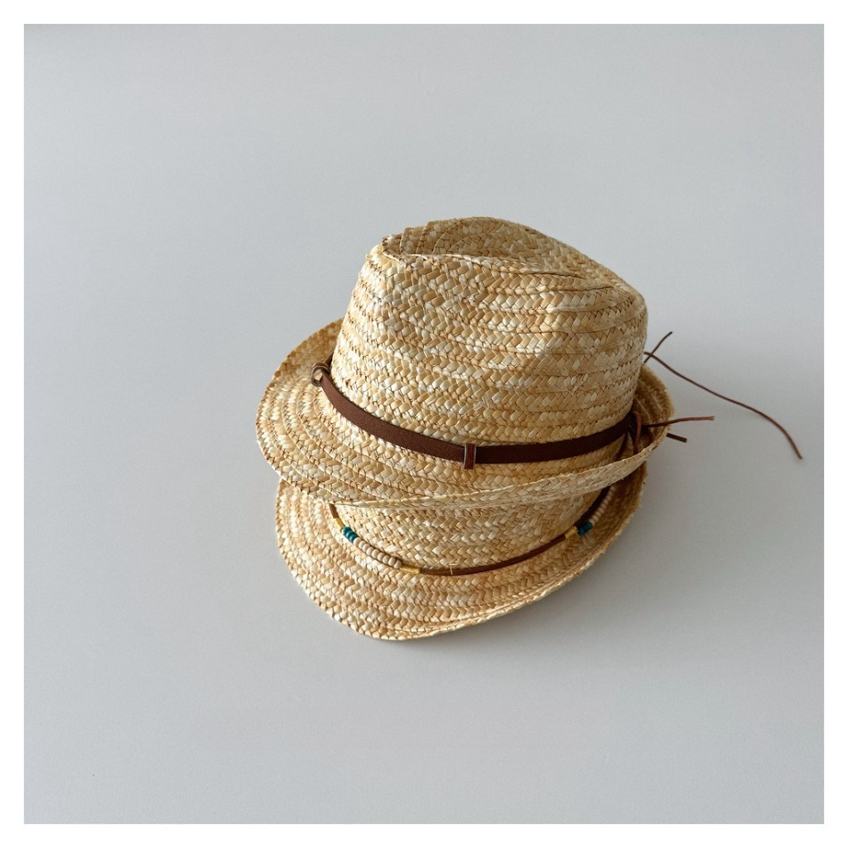 Chapeau Fedora en paille natur - Straw Hat Summer avis et prix