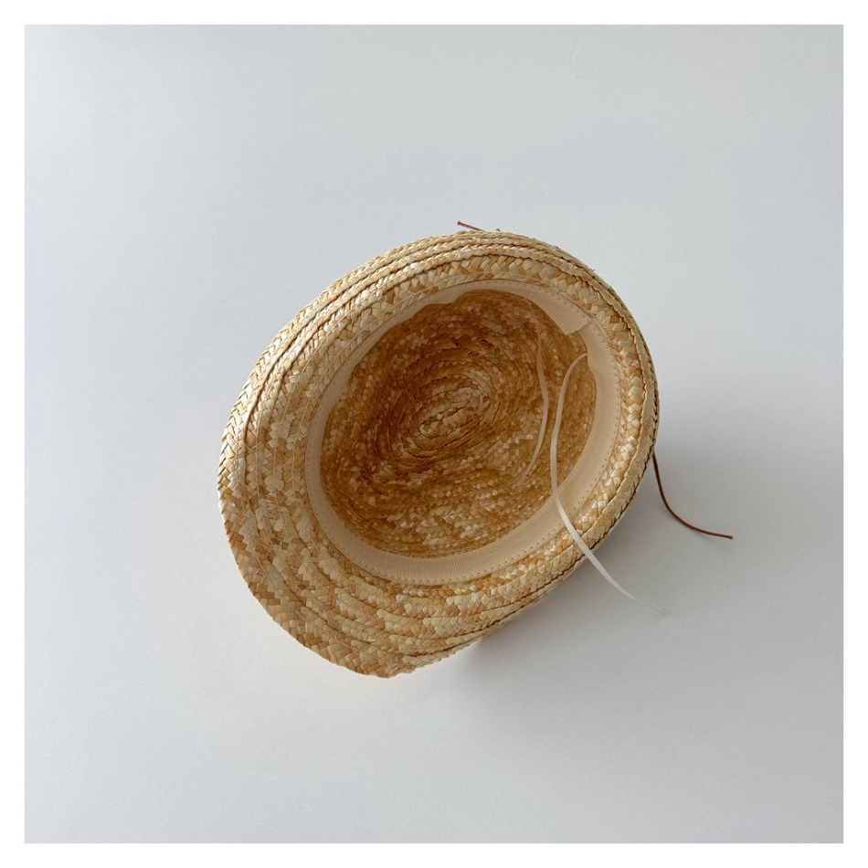 Chapeau Fedora en paille natur - Straw Hat Summer avis et prix