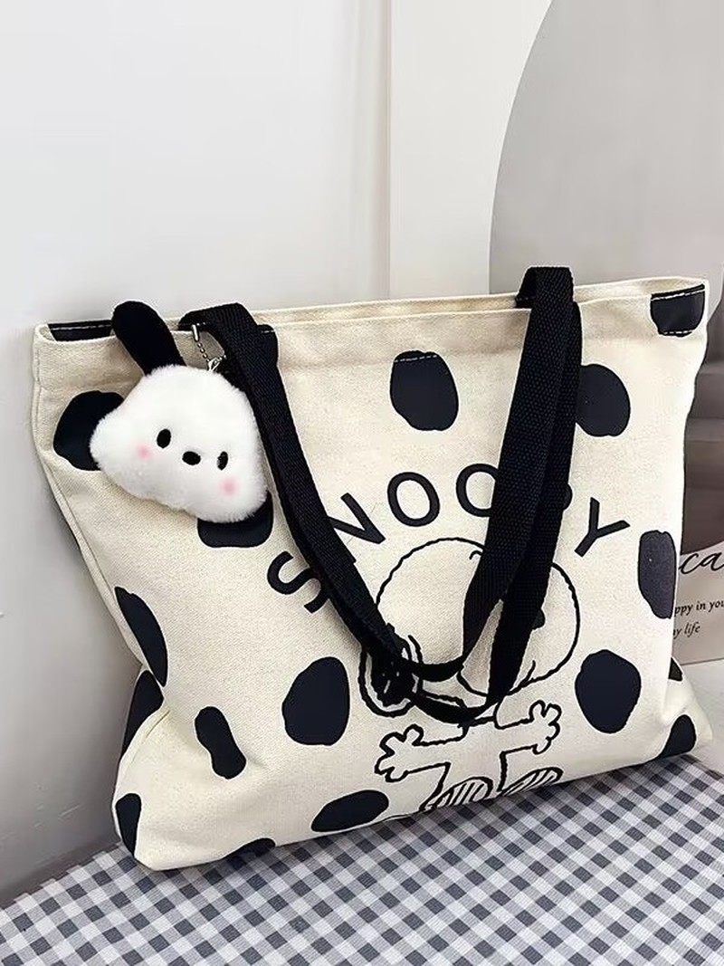 Sac à bandoulière en toile Sno - Canvas Tote Bag avis et prix
