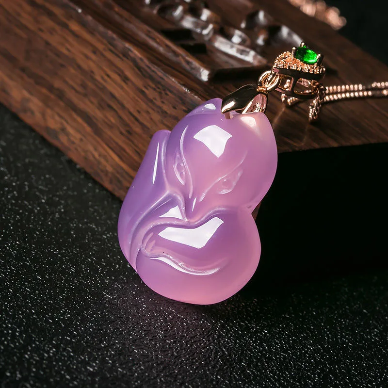 Collier pendentif renard agate - Women'S Fashion Jewellery avis et prix
