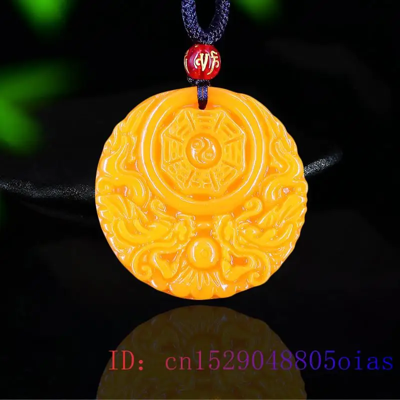 Pendentif Dragon Jade jaune po - Women'S Fashion Jewellery avis et prix