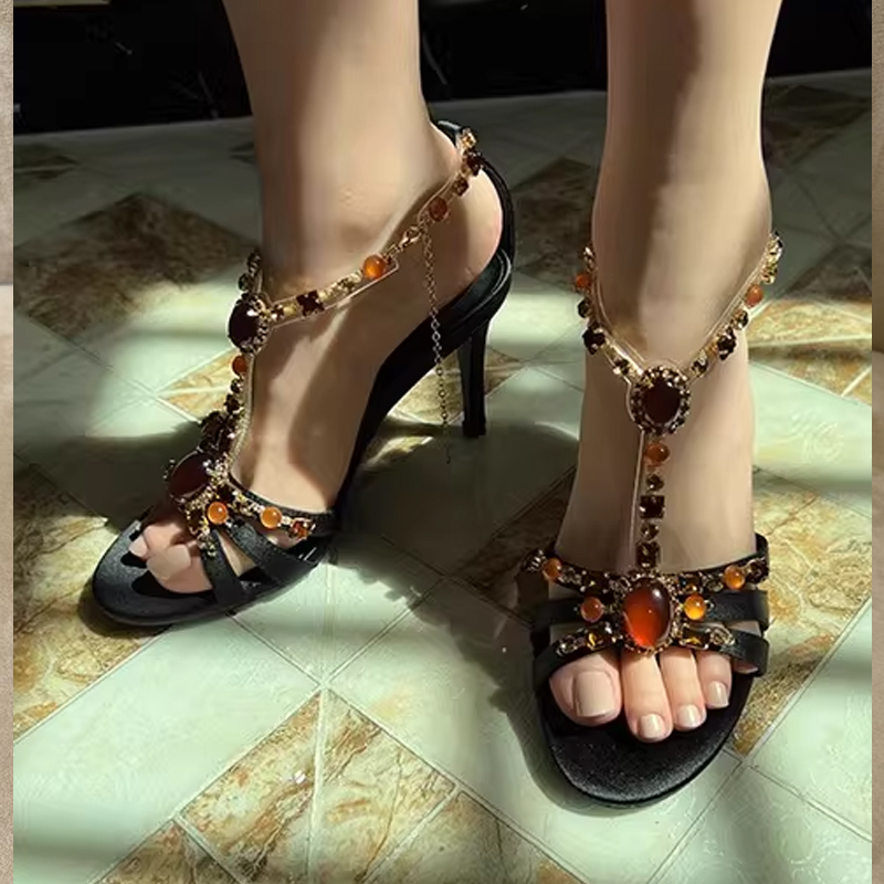Sandales à talons aiguilles po - Women Fashion Hub avis et prix