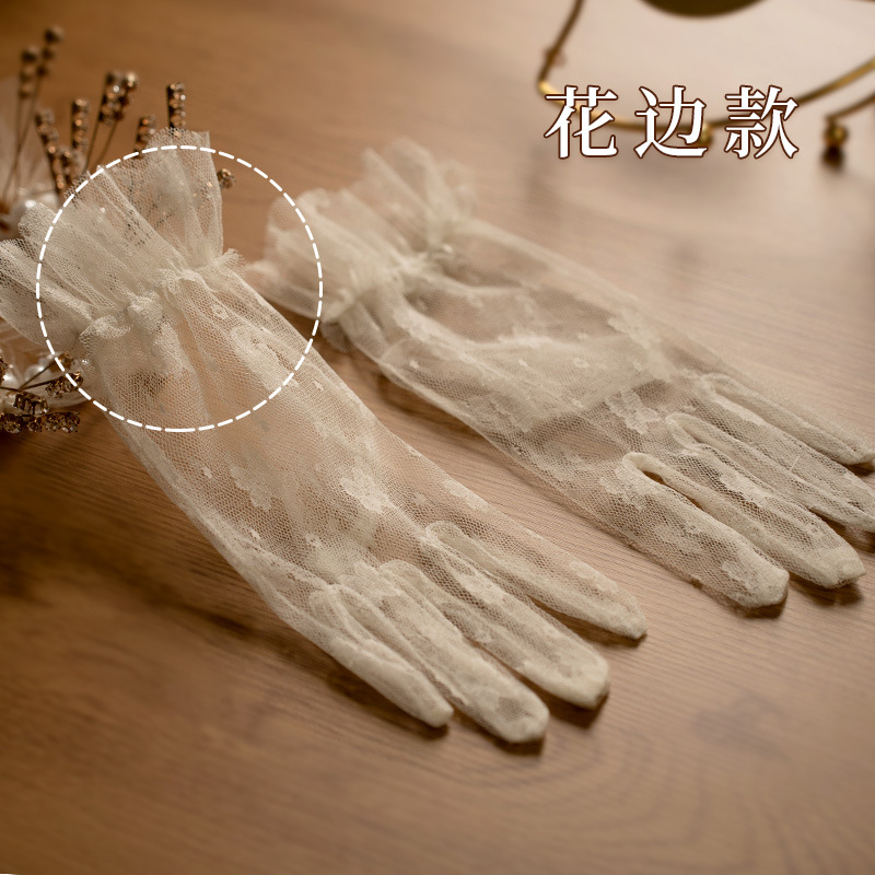 Gants vintage en dentelle avec - Women Fashion Photoshoot avis et prix