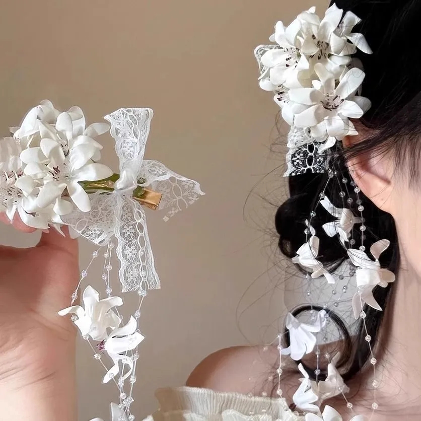 Élégante pince à cheveux flora - Women Fashion Photoshoot avis et prix