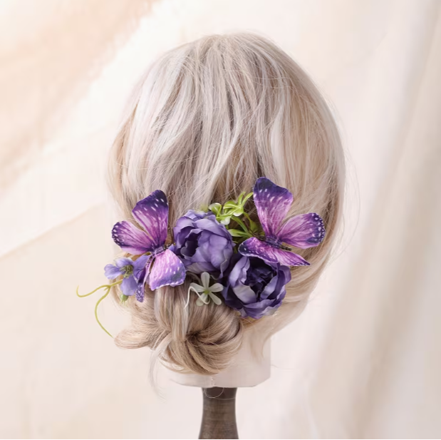 Pince à cheveux Fleur Papillon - Women Fashion Photoshoot avis et prix