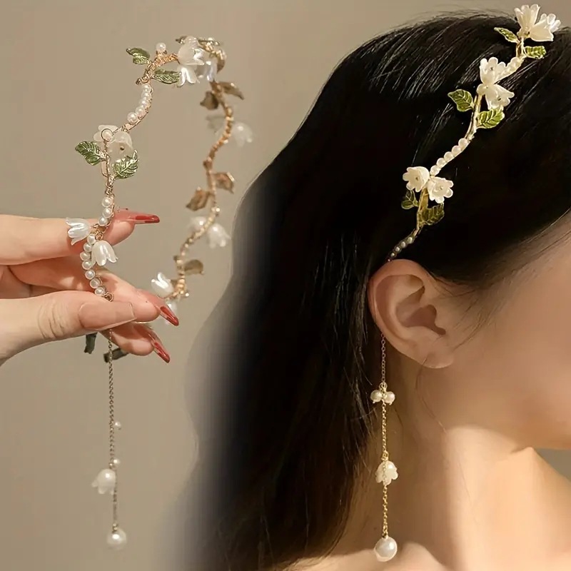 Serre-tête en perles Lys de la - Women Fashion Photoshoot avis et prix