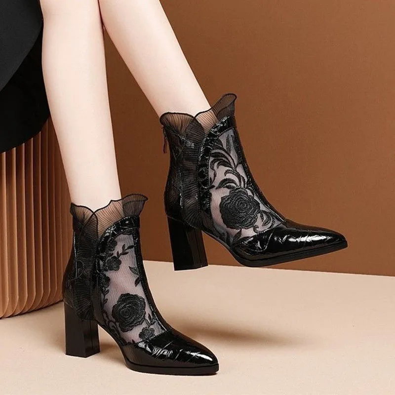 Talons hauts femmes Sexy brodé - Floral Summer Dress avis et prix