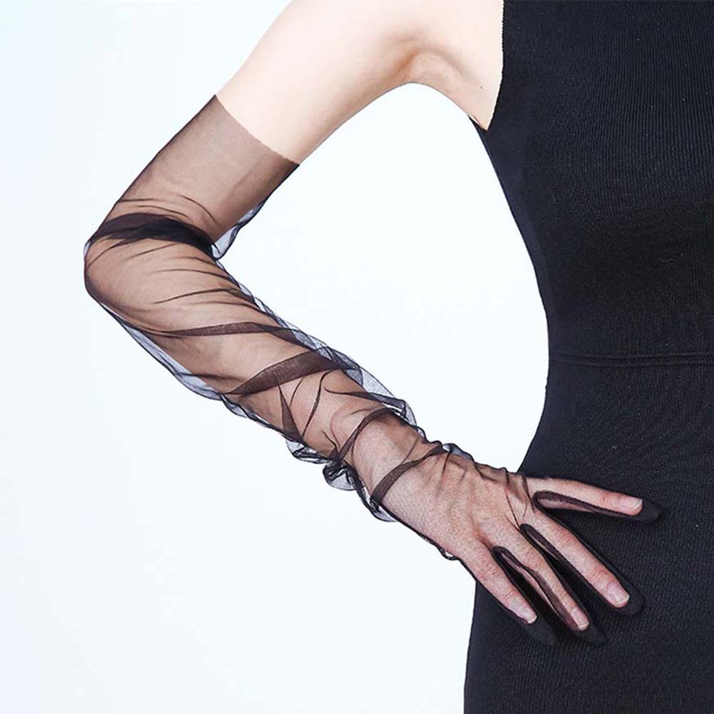Gants en tulle transparent ult - Women Fashion Photoshoot avis et prix